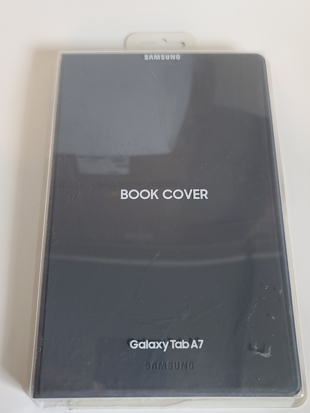 Samsung Galaxy Tab A7 Black Book Cover Open Box